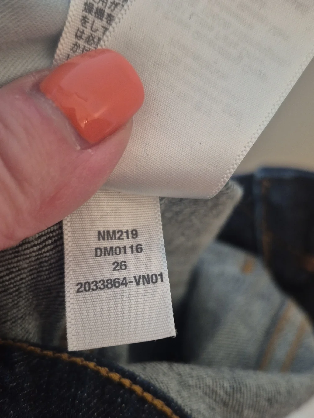 NWOT Madewell Women's Straight Leg Stovepipe Jeans in Dark Indigo Size 26 - Picture 11 of 12